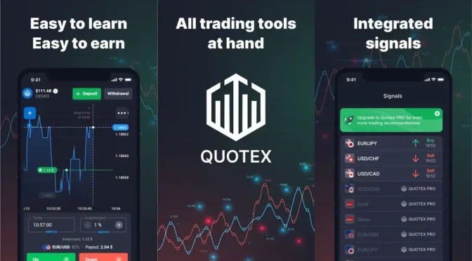 Quotex Trading App For PC