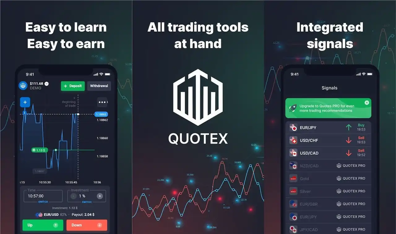 Quotex Trading App For PC