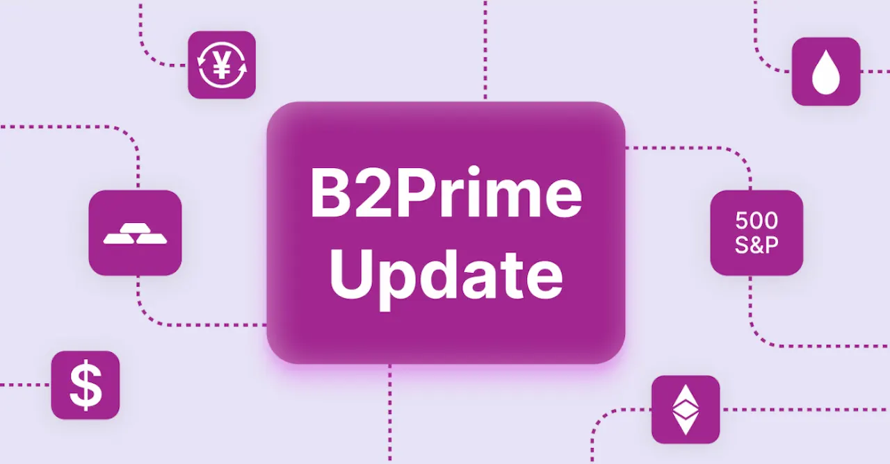 B2Prime Launches 6 New CFDs Pairs